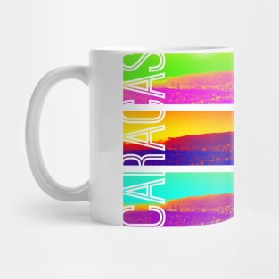 Caracas de colores Mug